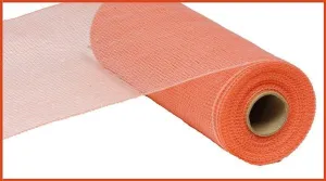 10" Deco Poly Mesh: Coral