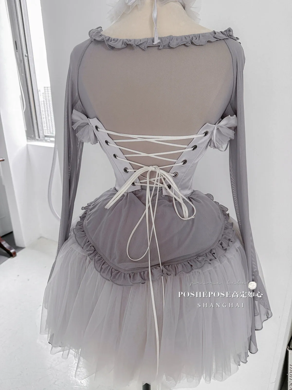 (BFM)POSHEPOSE~Victorian times with You~Elegant Gorgeous Lolita Dress for Summer Wear