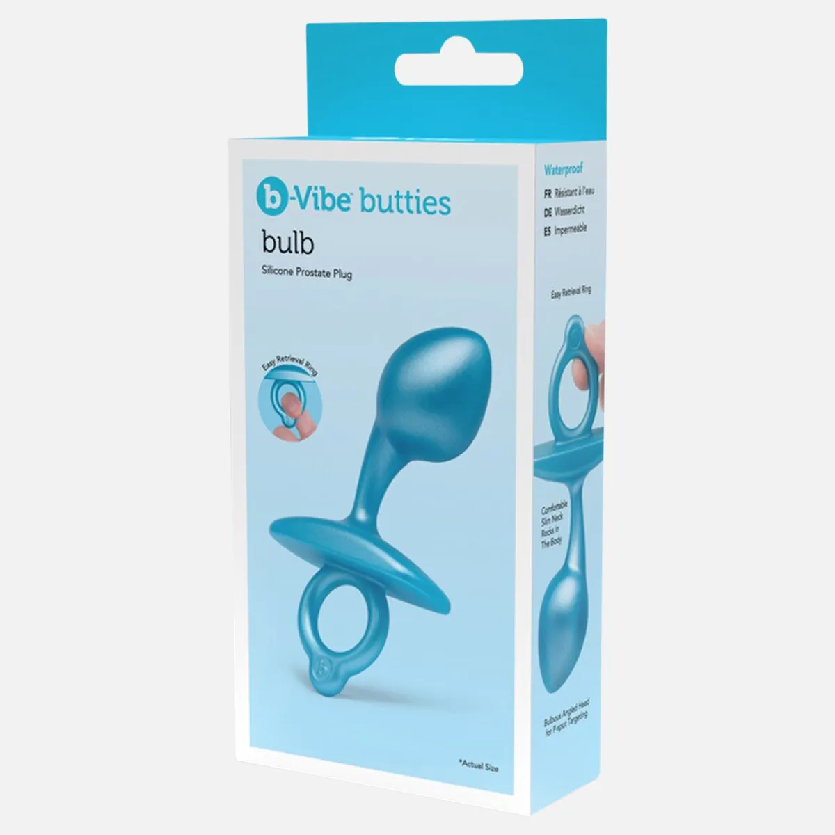 Butties Bounce Silicone Non Vibrating Anal Plug - 2.5"