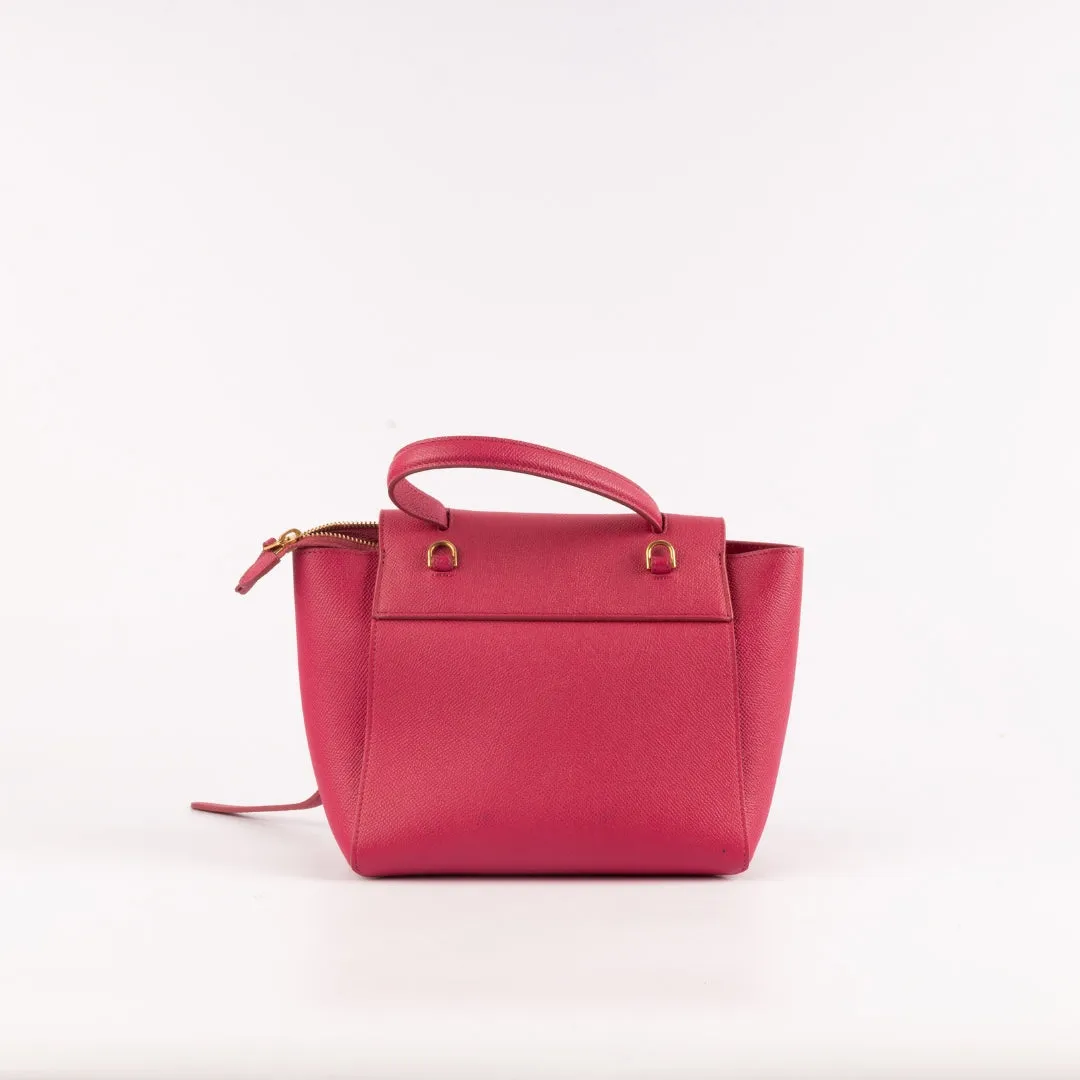 Celine Grained Calfskin Nano Belt Bag