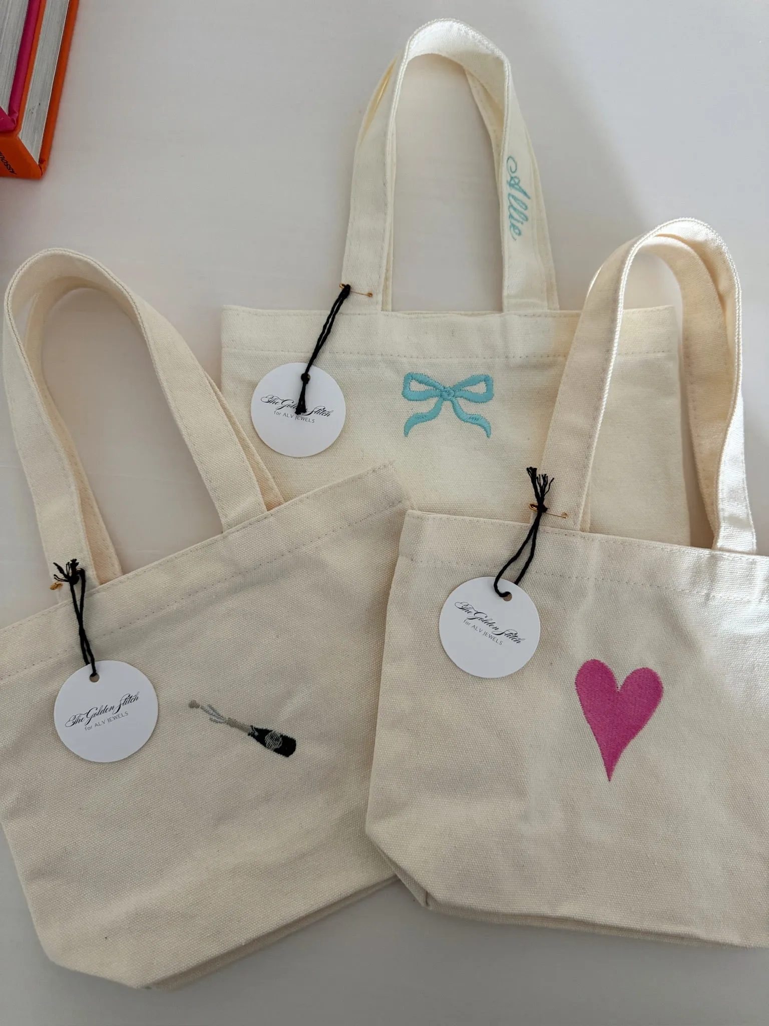 EMBROIDERED MINI BAG