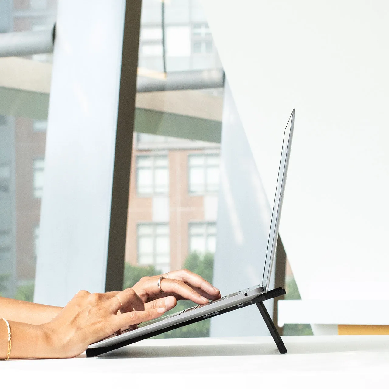 Fold Aluminium Laptop Stand