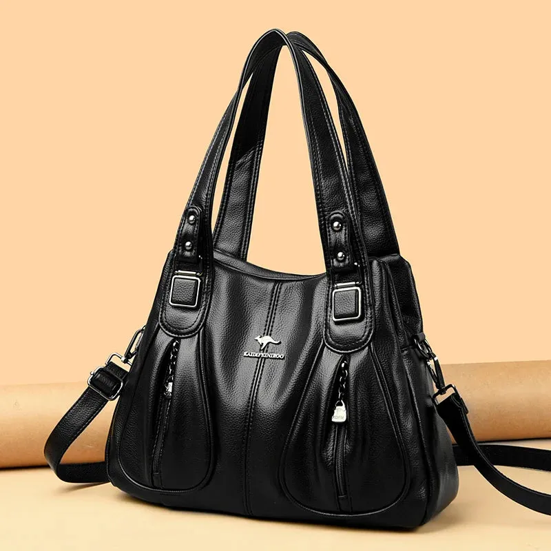 Genuine Leather Satchel Bag