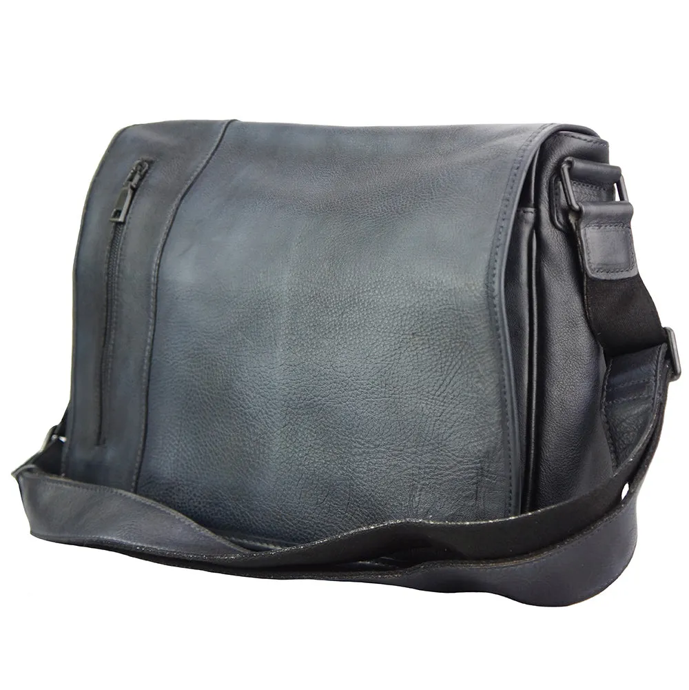Grigori leather Messenger bag