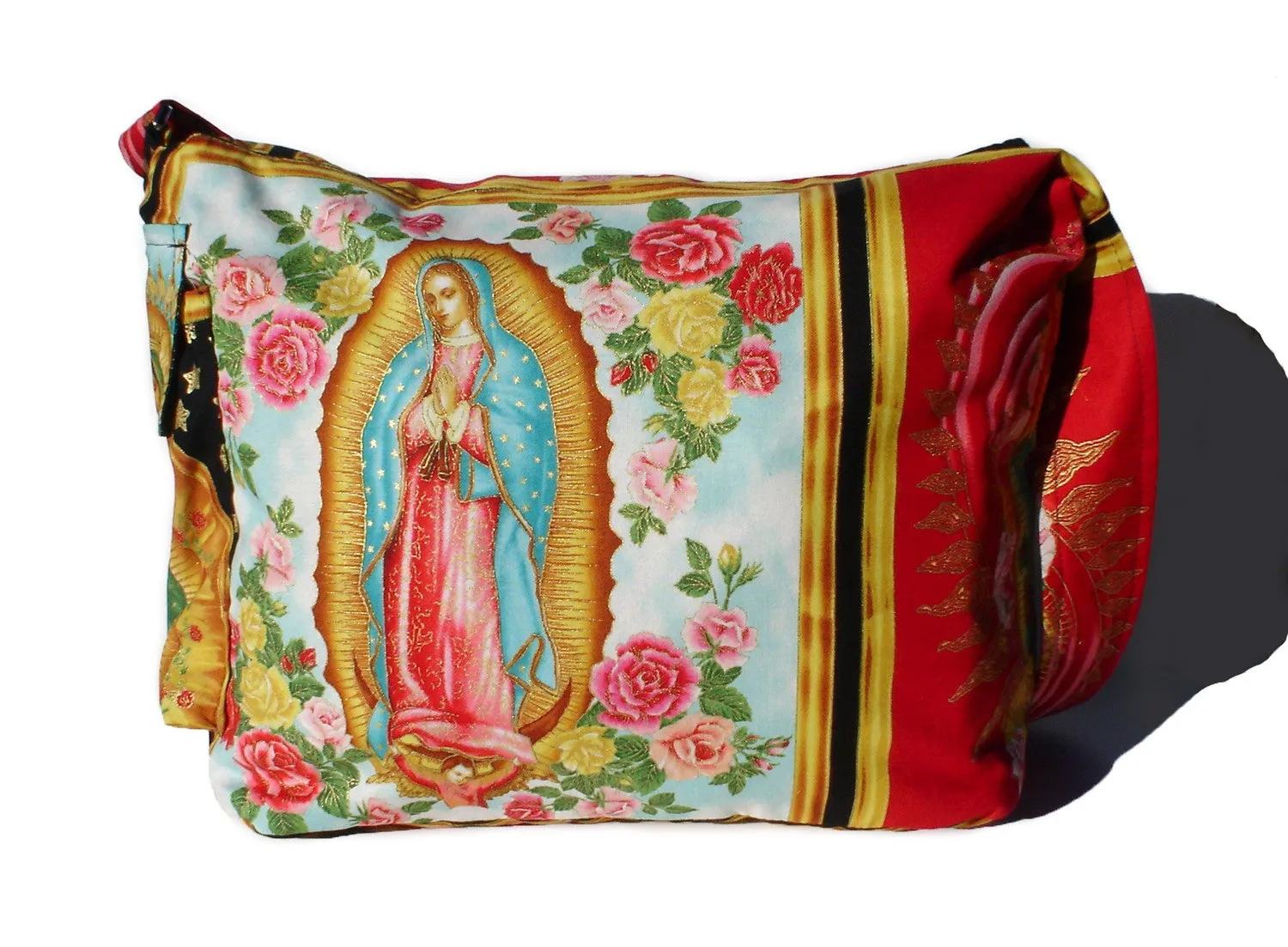 Guadalupe Red Messenger Bag