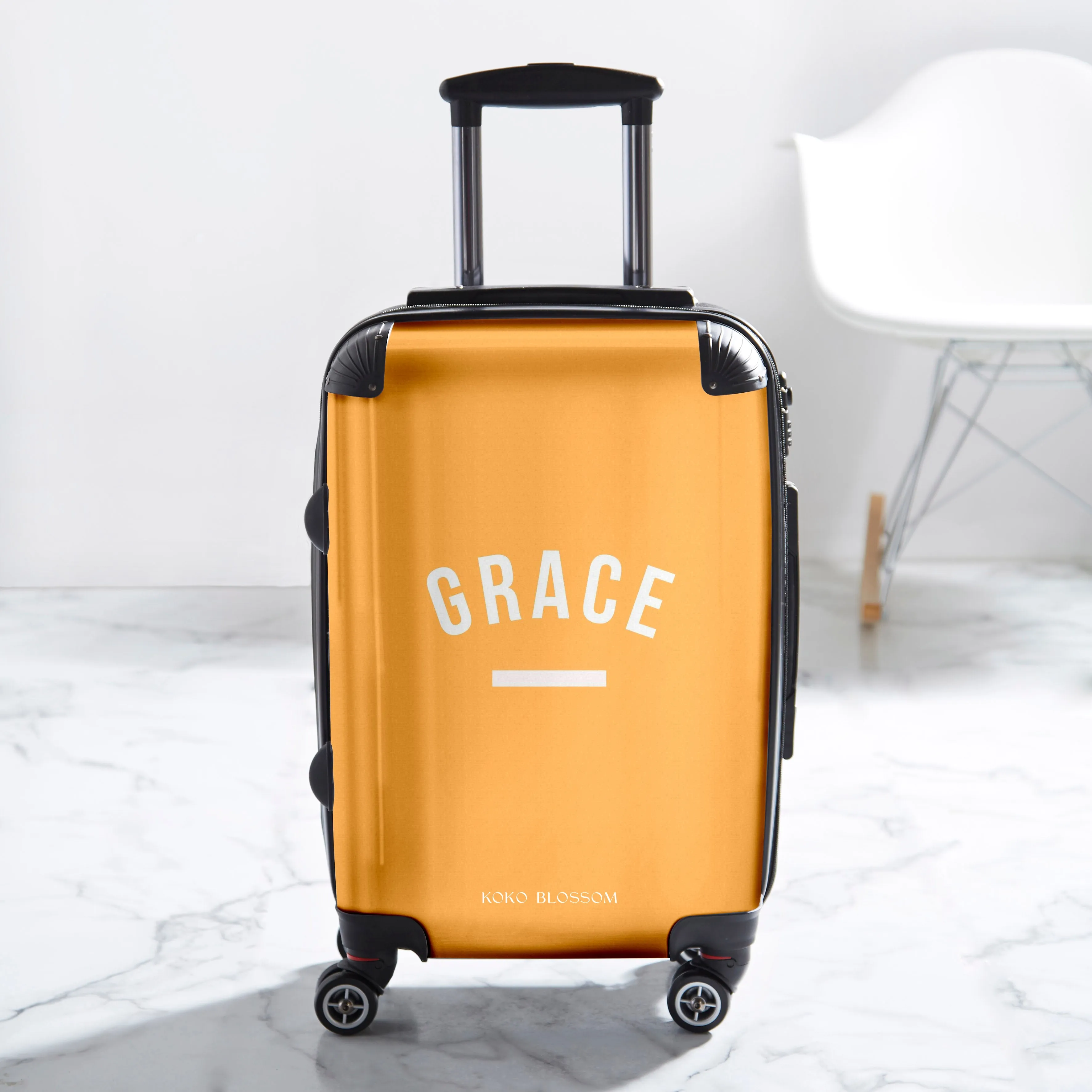 Kids Personalised Suitcase | Golden