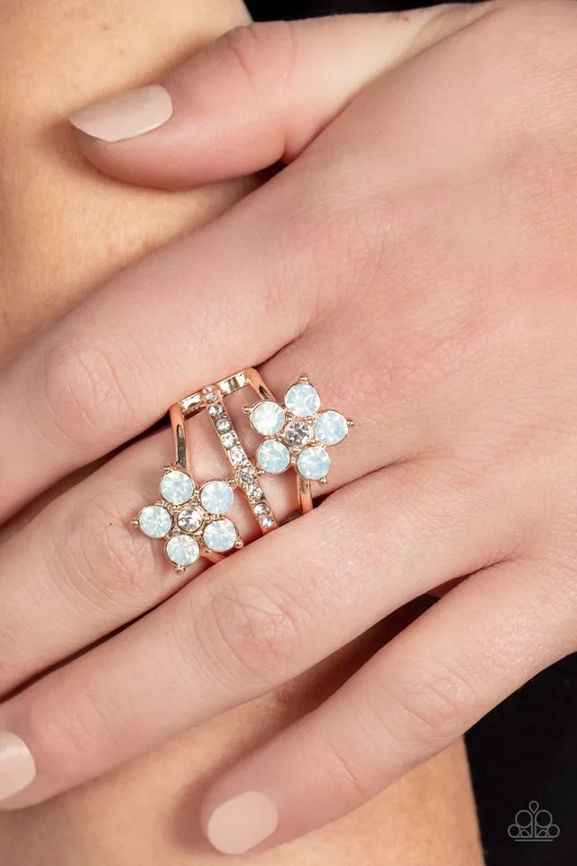 Paparazzi Ring ~ Precious Petals - Rose Gold