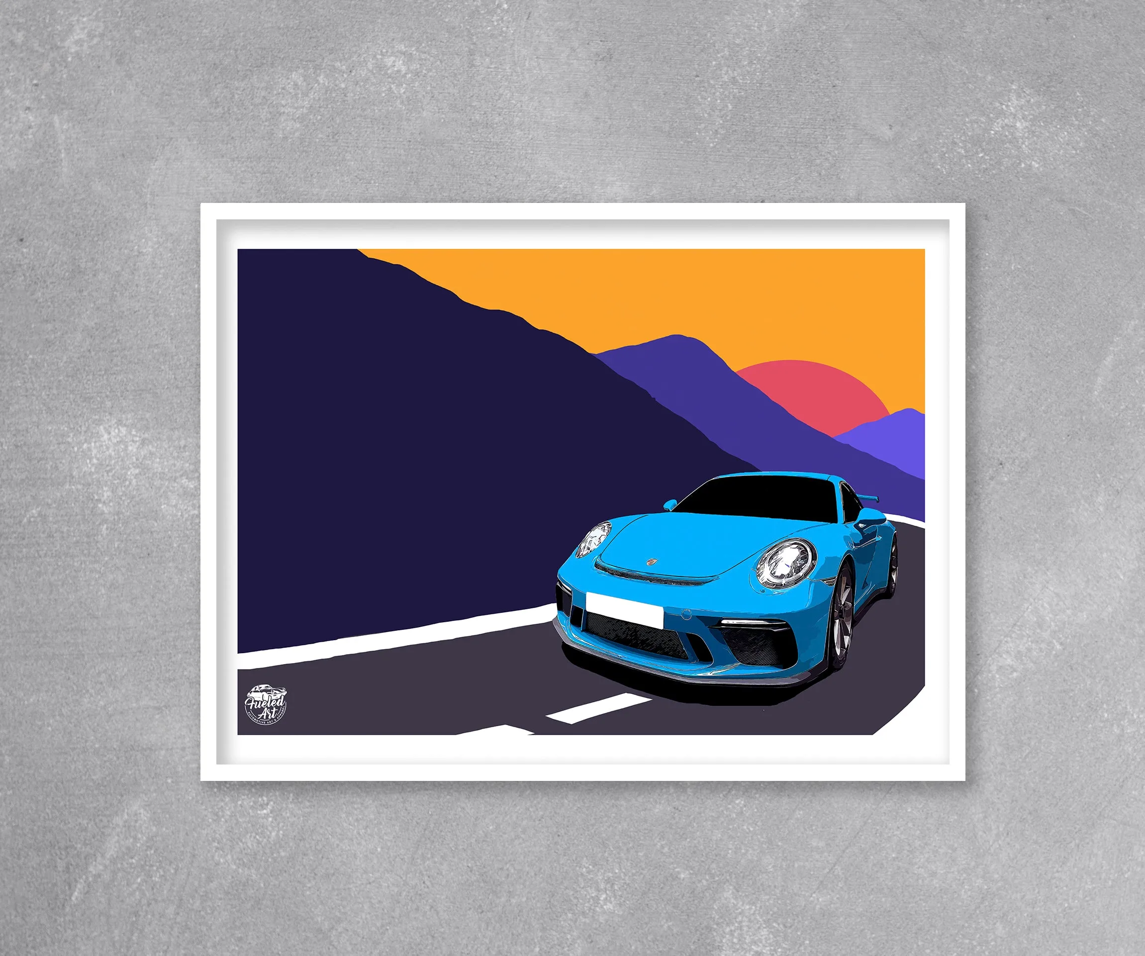 Porsche 911 991 GT3 Print