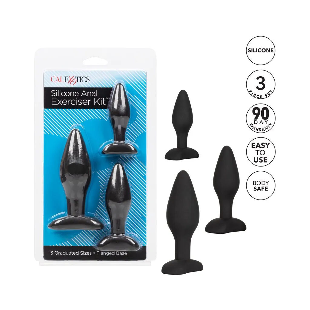 Silicone Anal Exerciser Kit