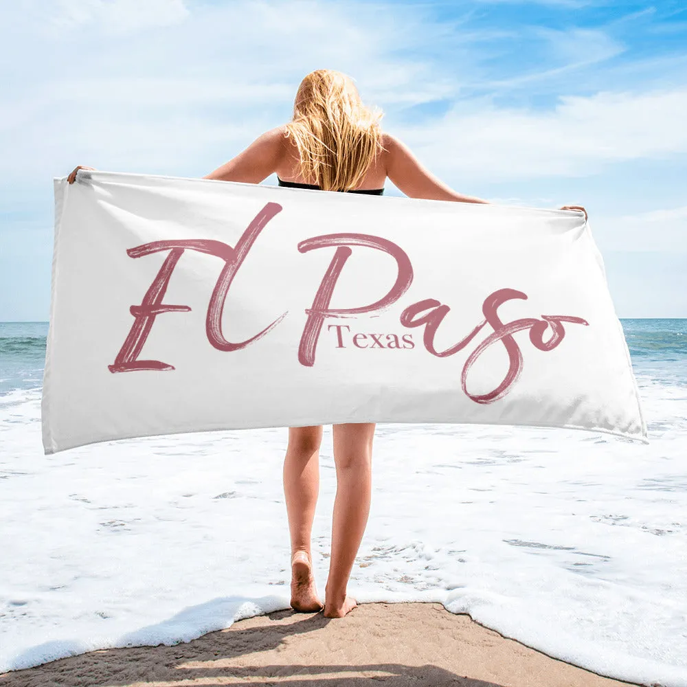 The Elegantly Rose Gold El Paso, TX Towel (2021)