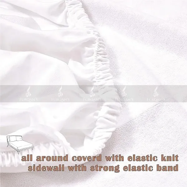 Waterproof Mattress Cover (White Color)
