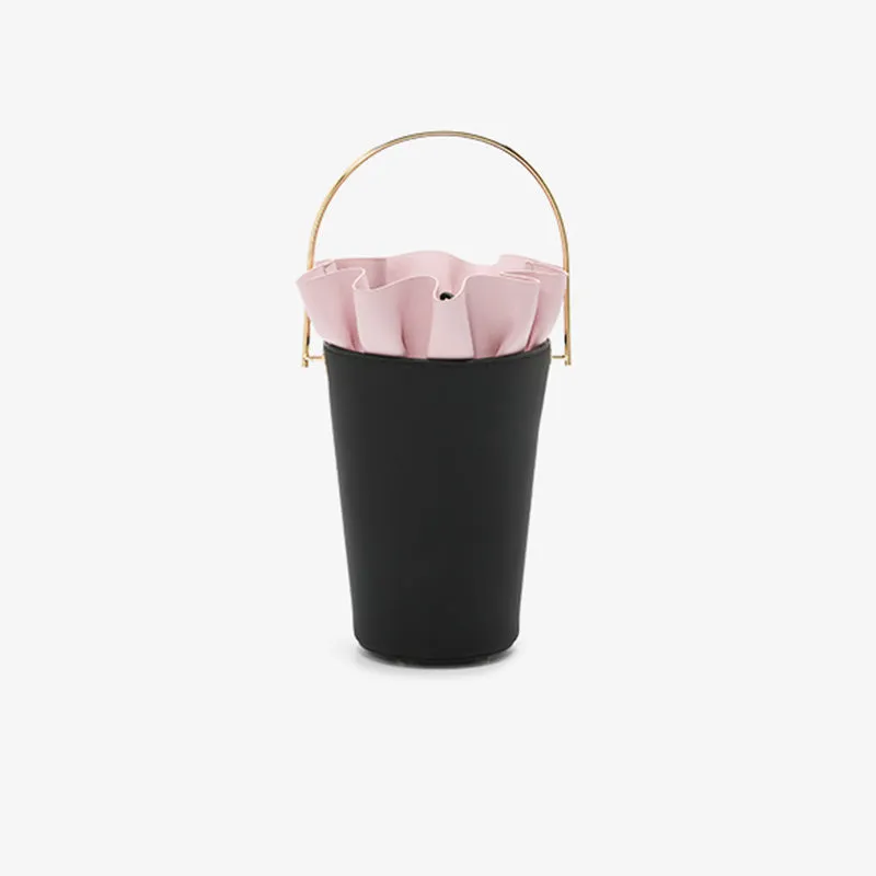 Womens Chain Crossbody Bags Leather Handbags Bucket Bag for Women