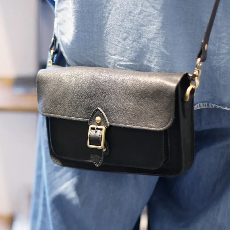 Womens Satchel Bag Handmade Leather Crossbody Bag For Women
